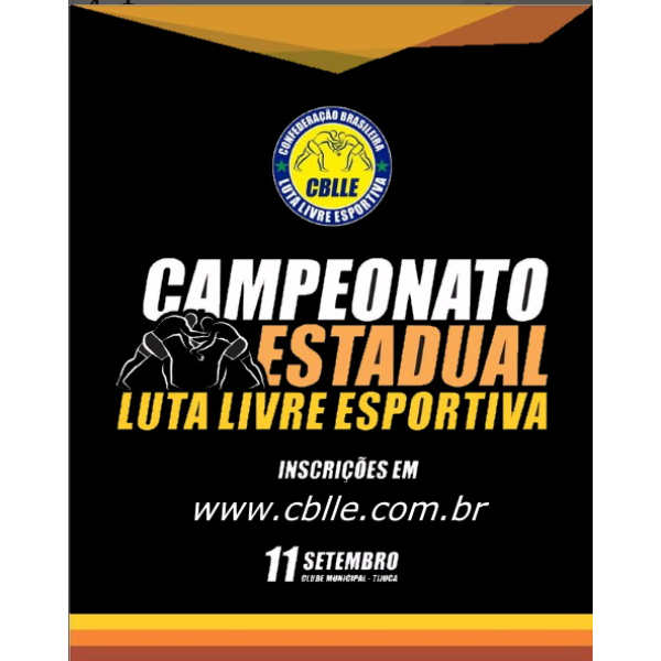 Inscrições abertas para o Brasileiro de Luta Livre Esportiva 2020 - Chumbo  Grosso